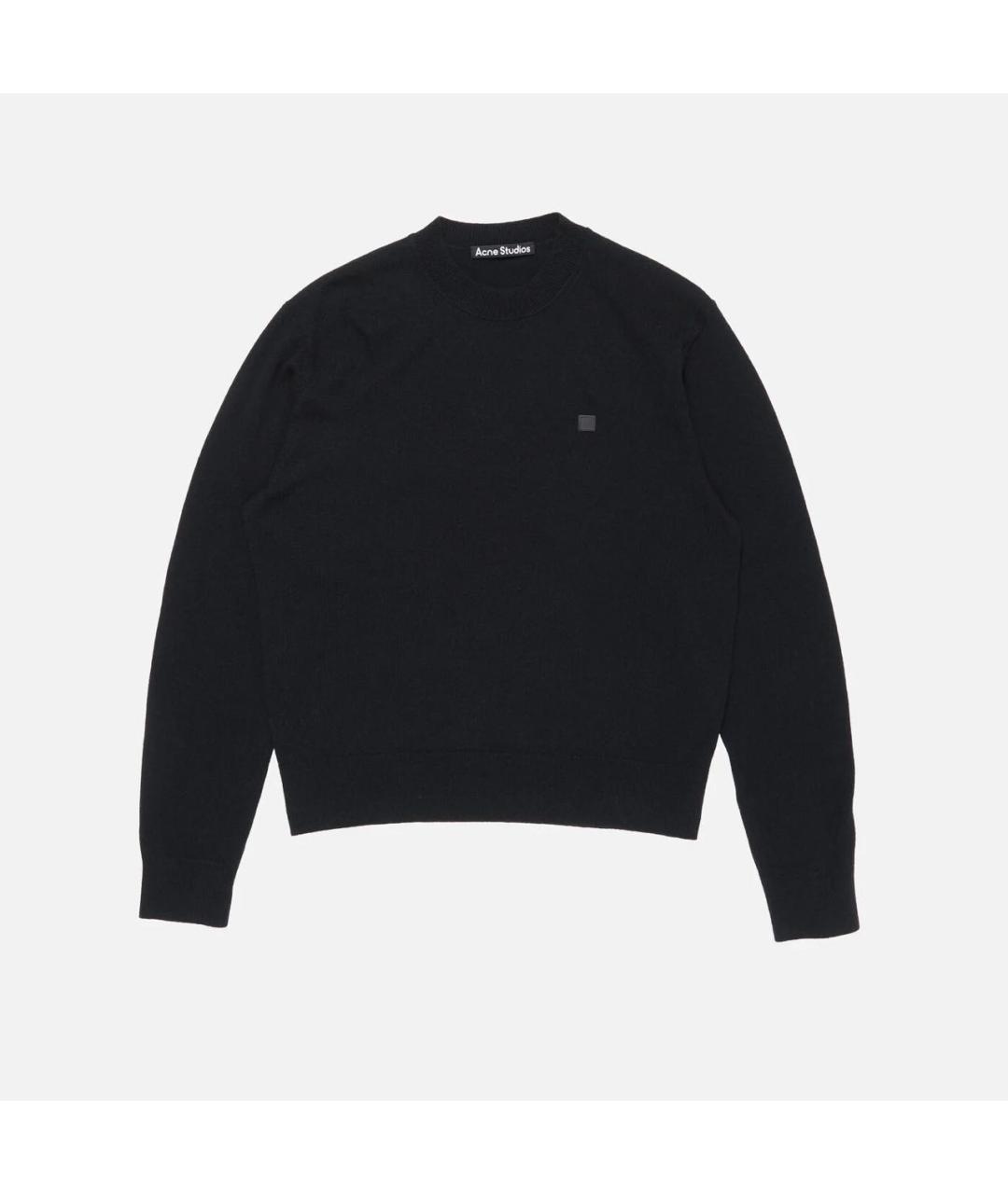 ACNE STUDIOS Черный шерстяной джемпер / свитер, фото 6