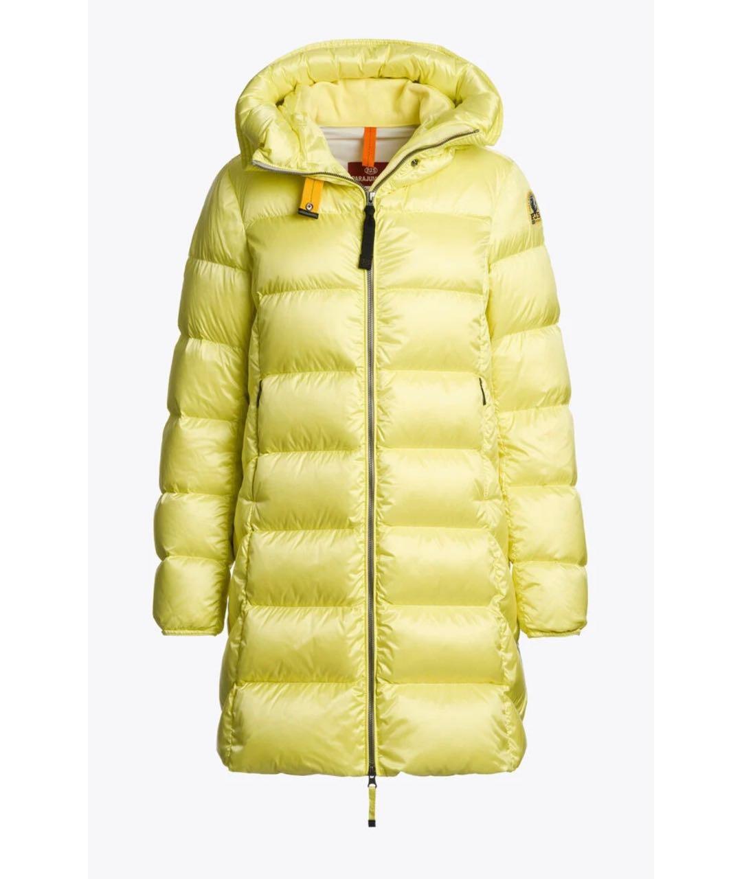 PARAJUMPERS Желтый пуховик, фото 6