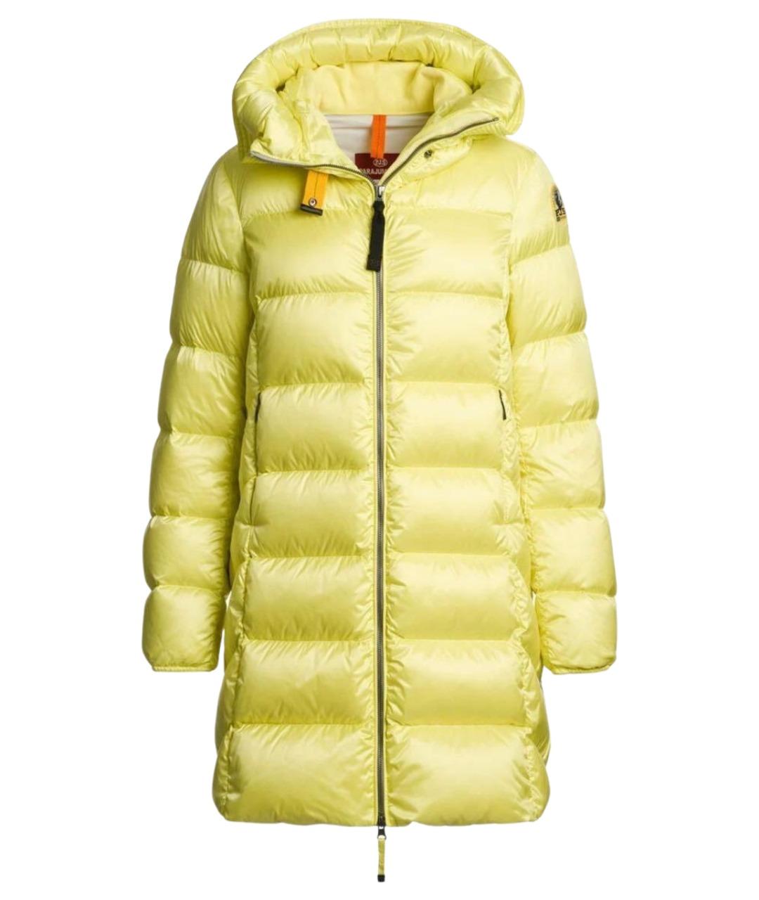 PARAJUMPERS Желтый пуховик, фото 1