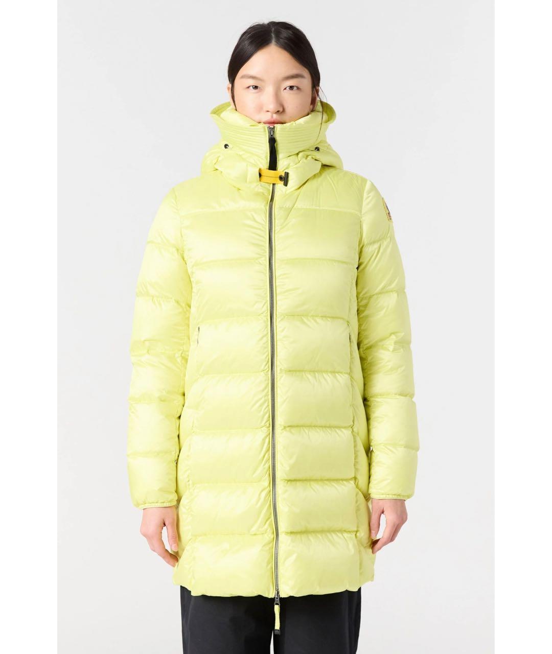 PARAJUMPERS Желтый пуховик, фото 4