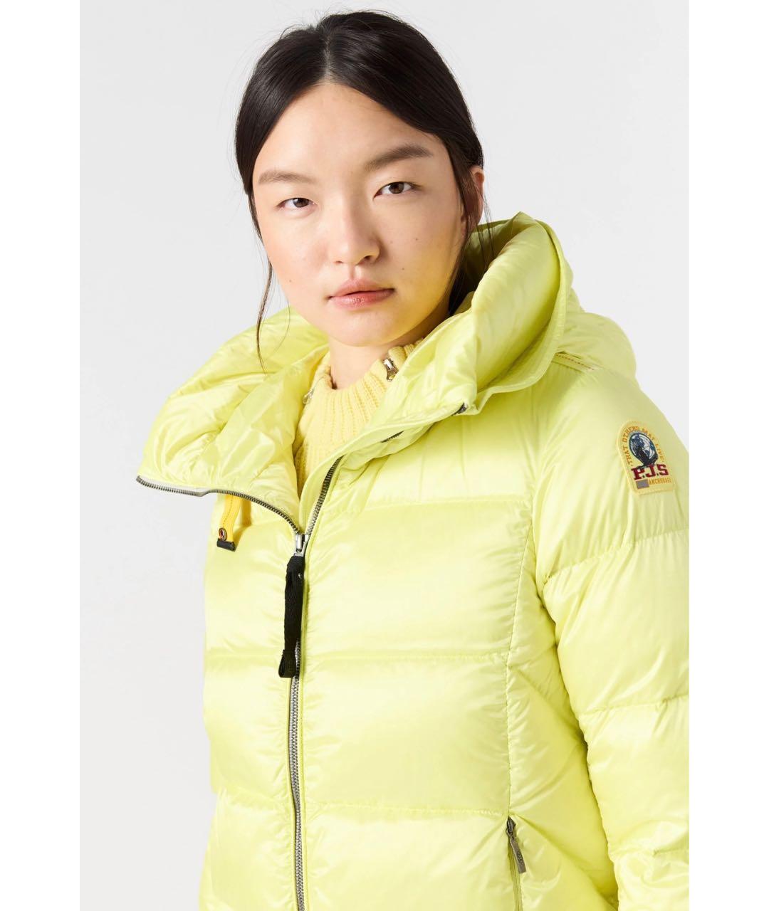 PARAJUMPERS Желтый пуховик, фото 5