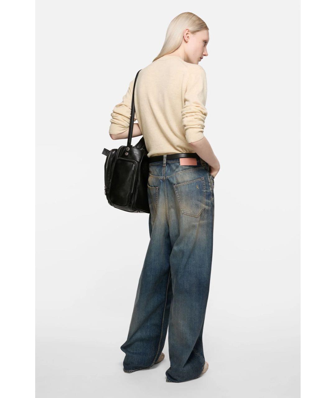 ACNE STUDIOS Бежевый шерстяной джемпер / свитер, фото 5