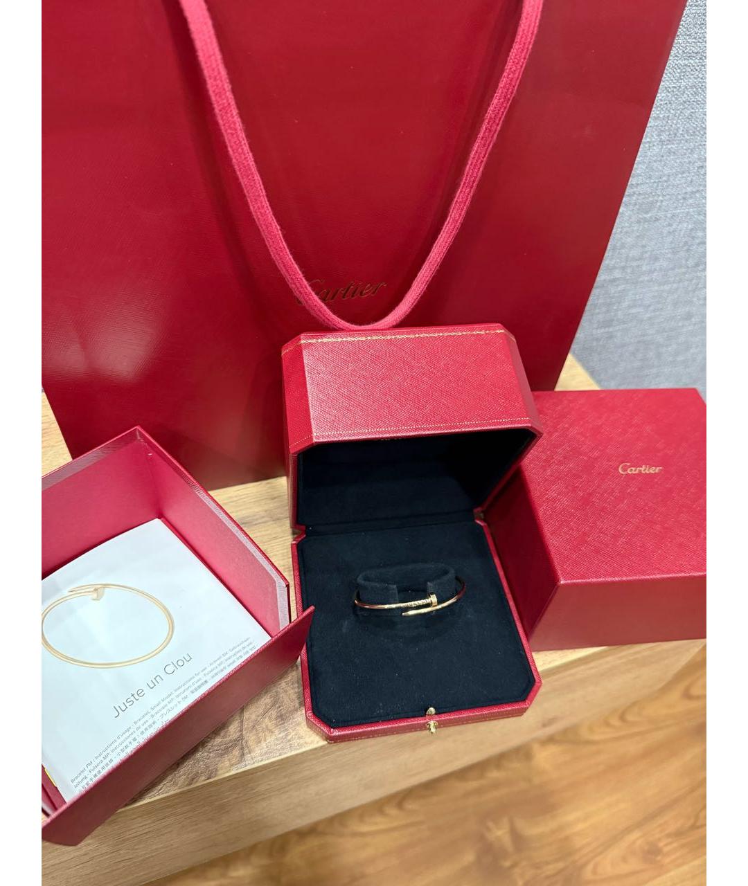 CARTIER Золотой браслет из розового золота, фото 6