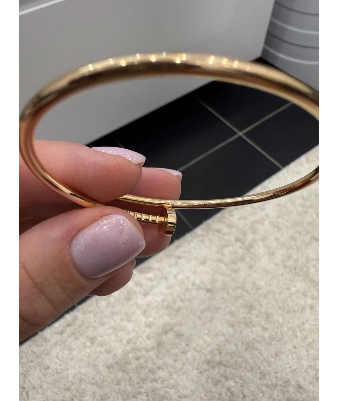 CARTIER Золотой браслет из розового золота, фото 4