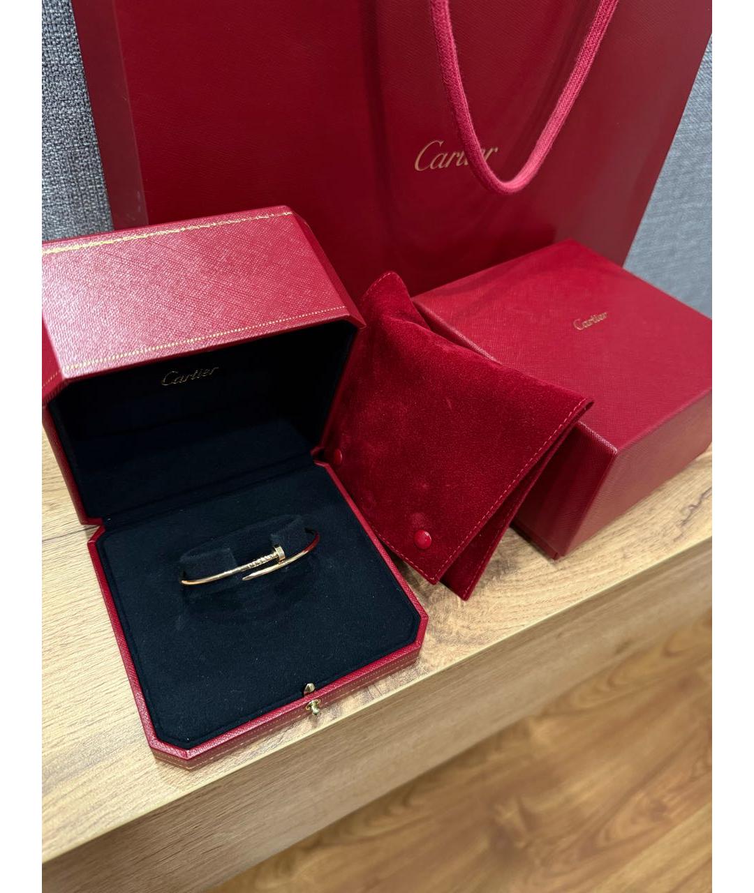 CARTIER Золотой браслет из розового золота, фото 7