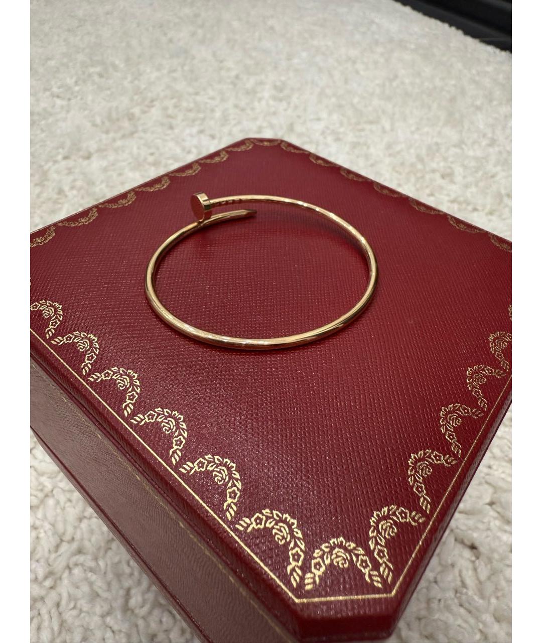 CARTIER Золотой браслет из розового золота, фото 2