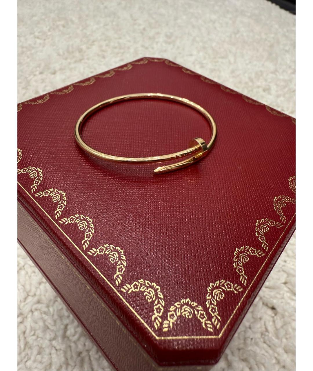 CARTIER Золотой браслет из розового золота, фото 9