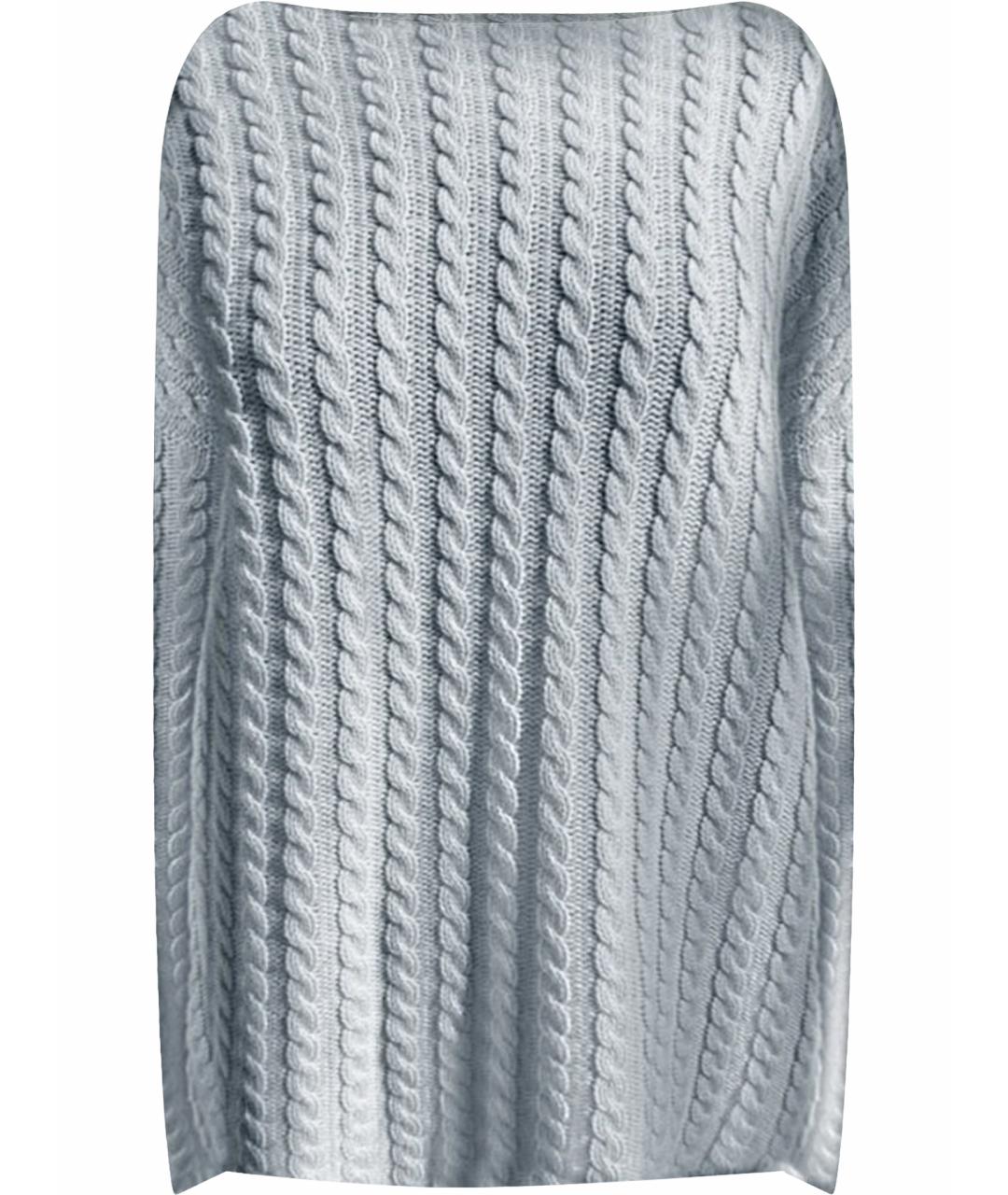 LORO PIANA Голубой кашемировый джемпер / свитер, фото 1