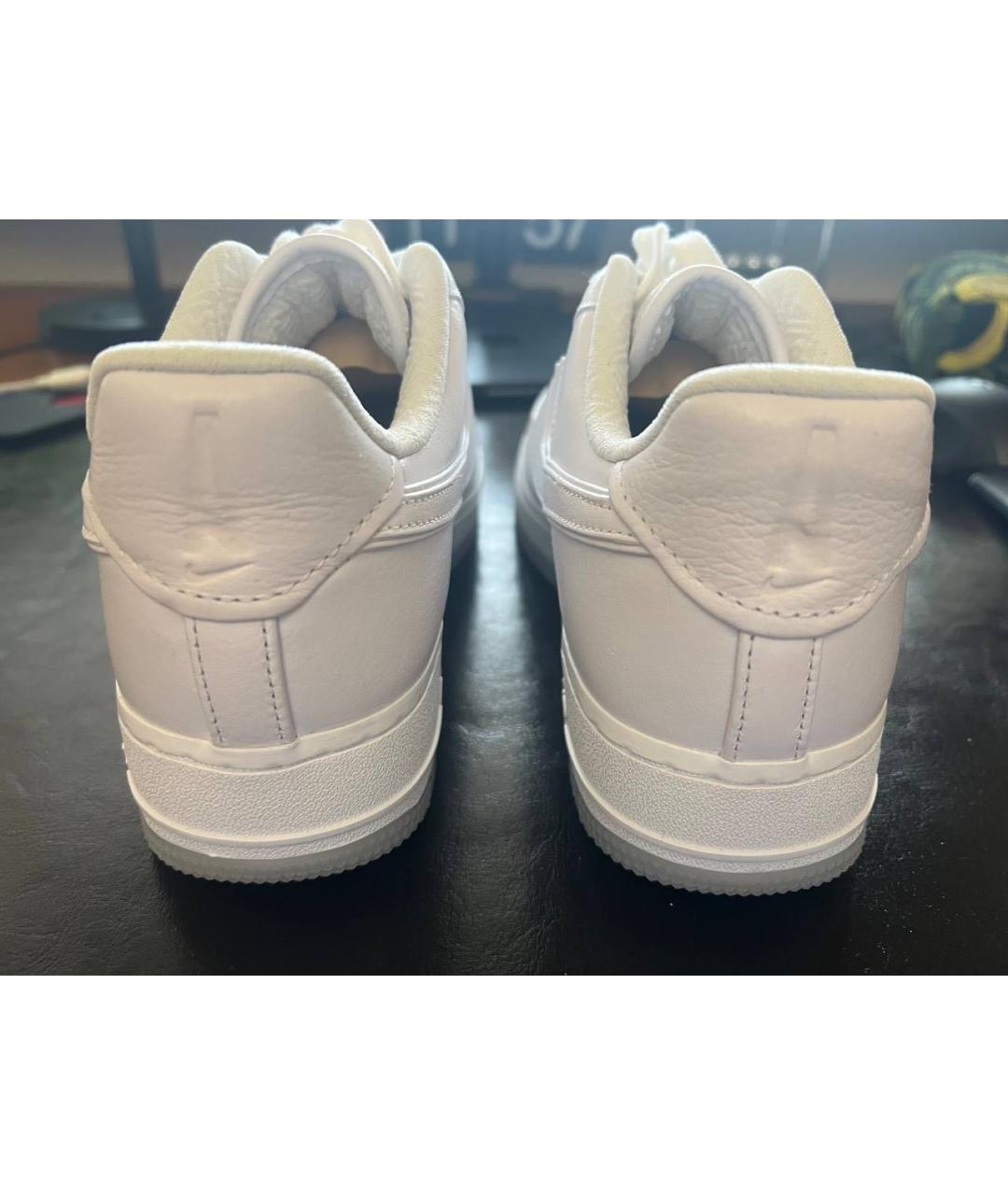 NIKE Белые кожаные кроссовки, фото 3