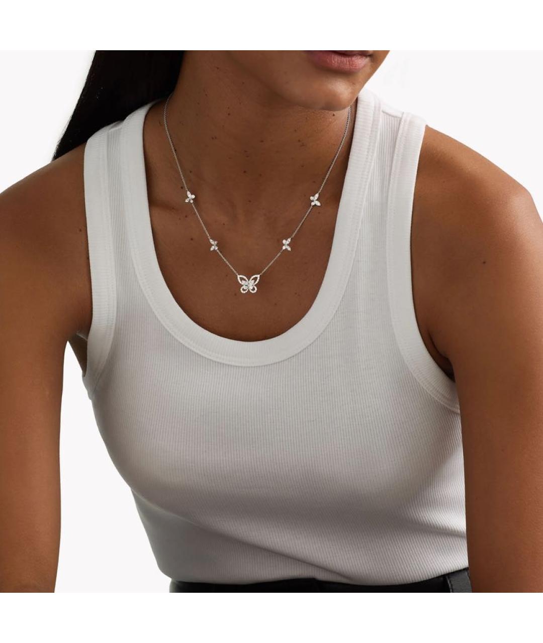 GRAFF Серебряное колье из белого золота, фото 2