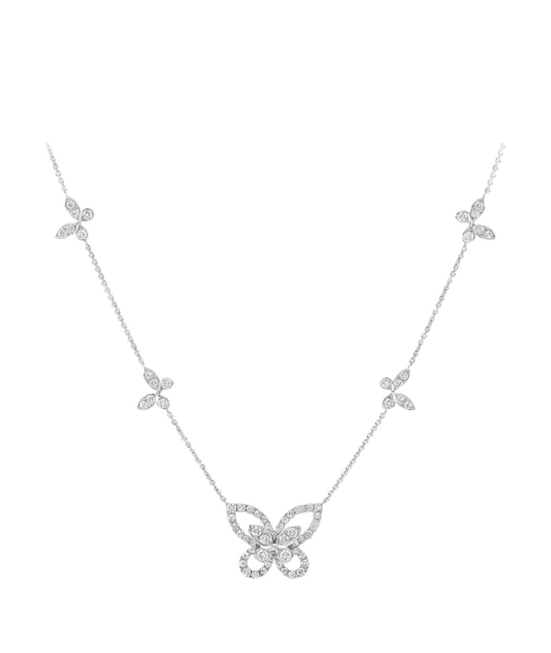 GRAFF Серебряное колье из белого золота, фото 1