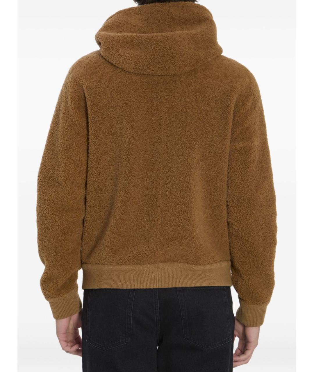 LOEWE Коричневая кожаная куртка, фото 5