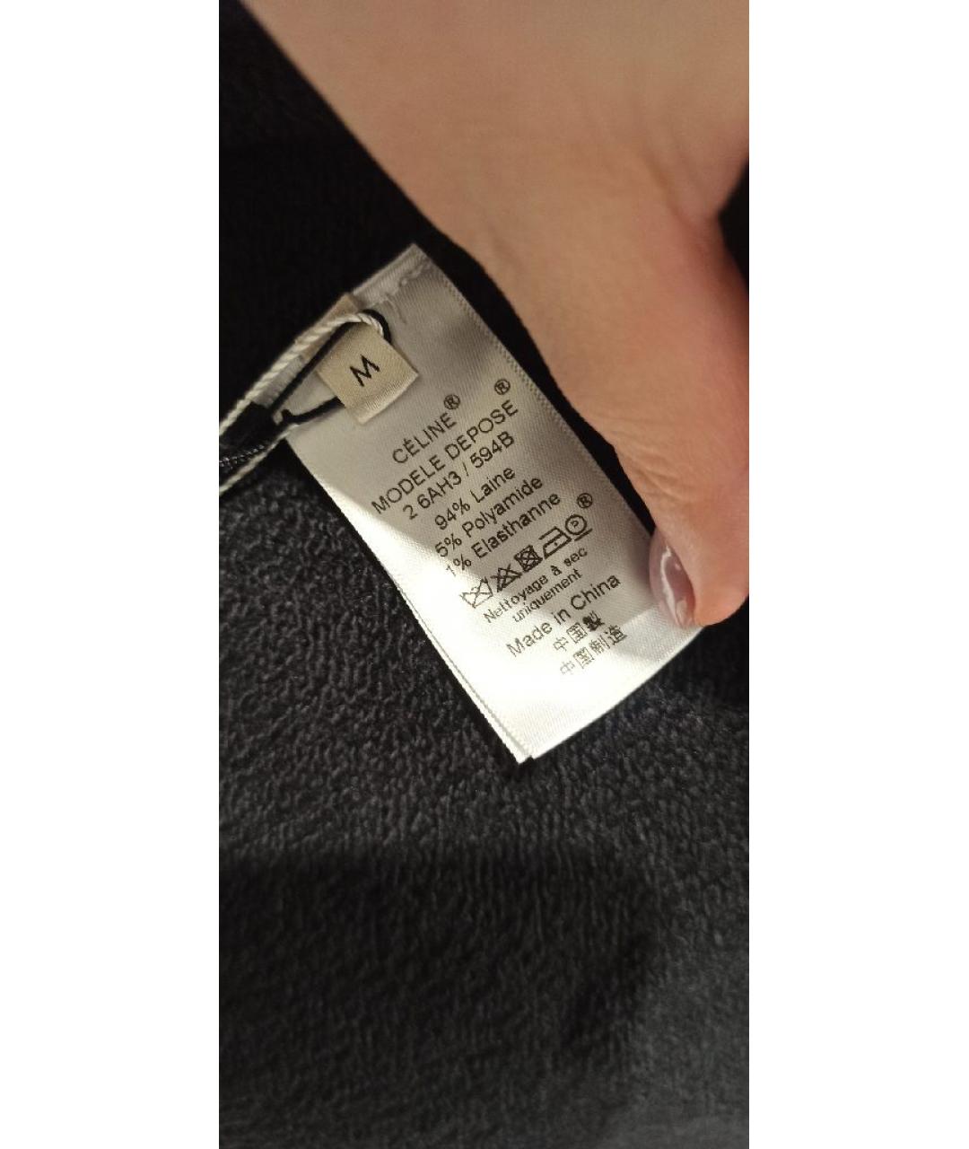 CELINE Черное платье, фото 5
