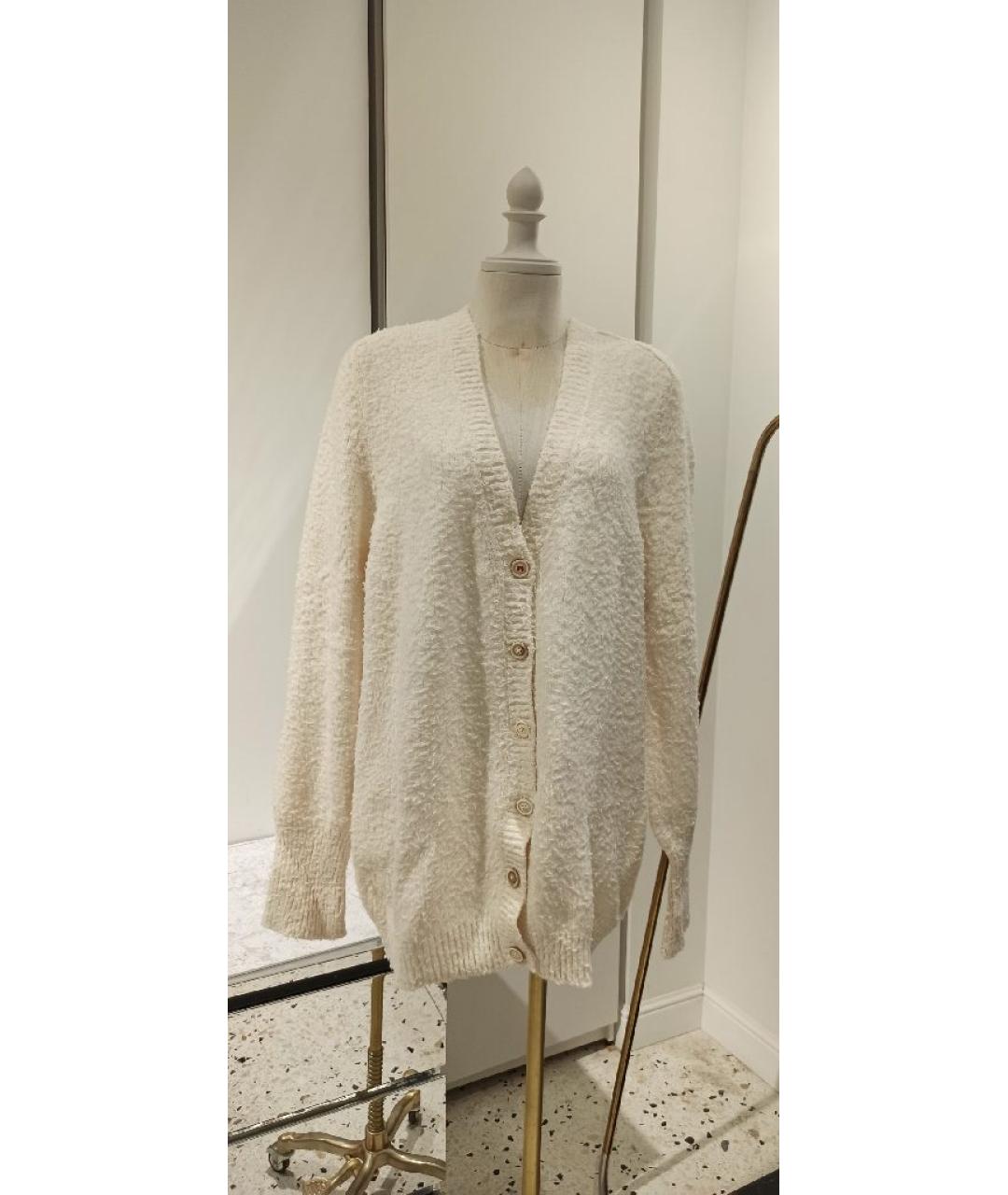 MAISON MARGIELA Бежевый хлопковый кардиган, фото 2