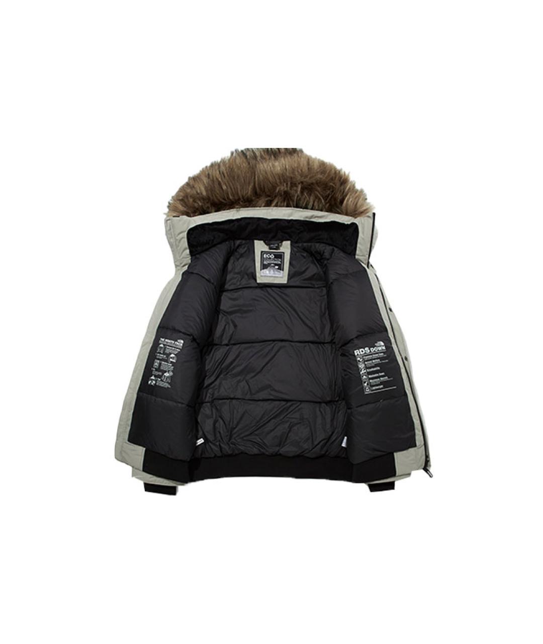 THE NORTH FACE Серая полиамидовая куртка, фото 3