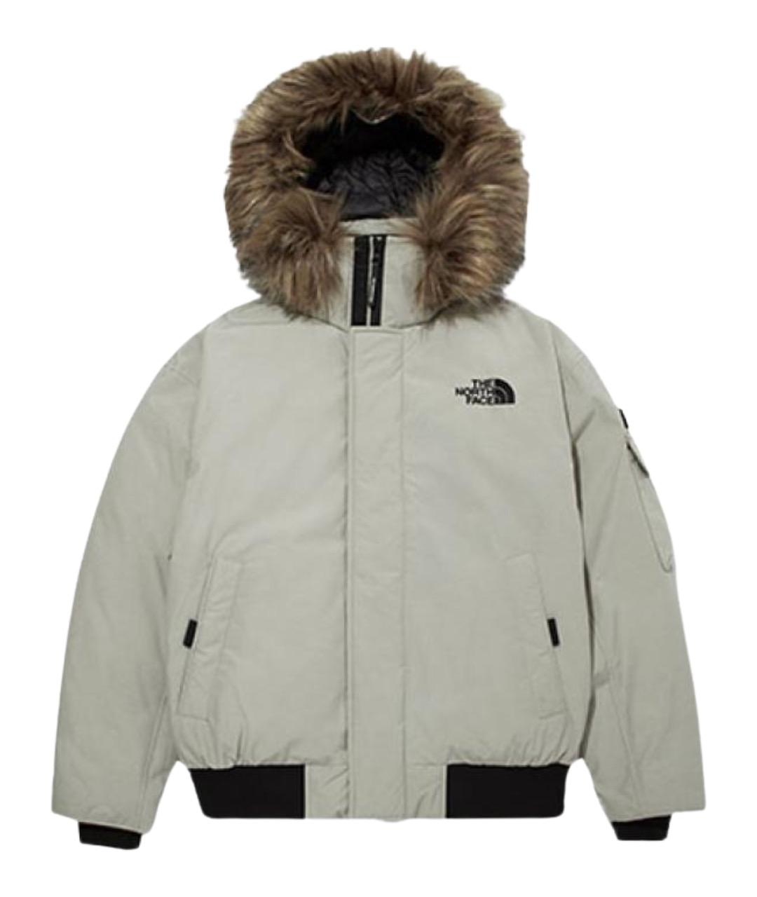 THE NORTH FACE Серая полиамидовая куртка, фото 1