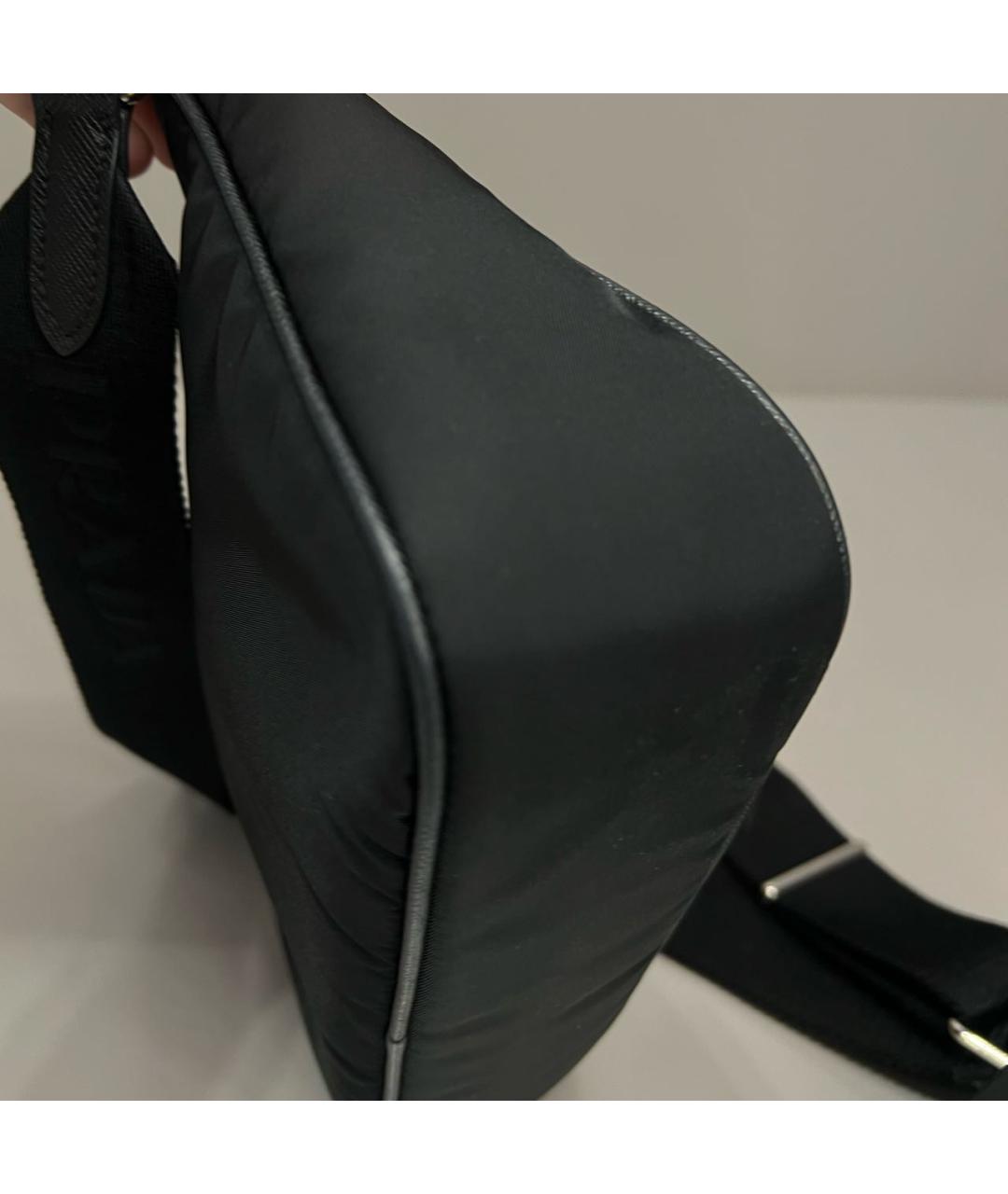 PRADA Черная сумка через плечо, фото 6