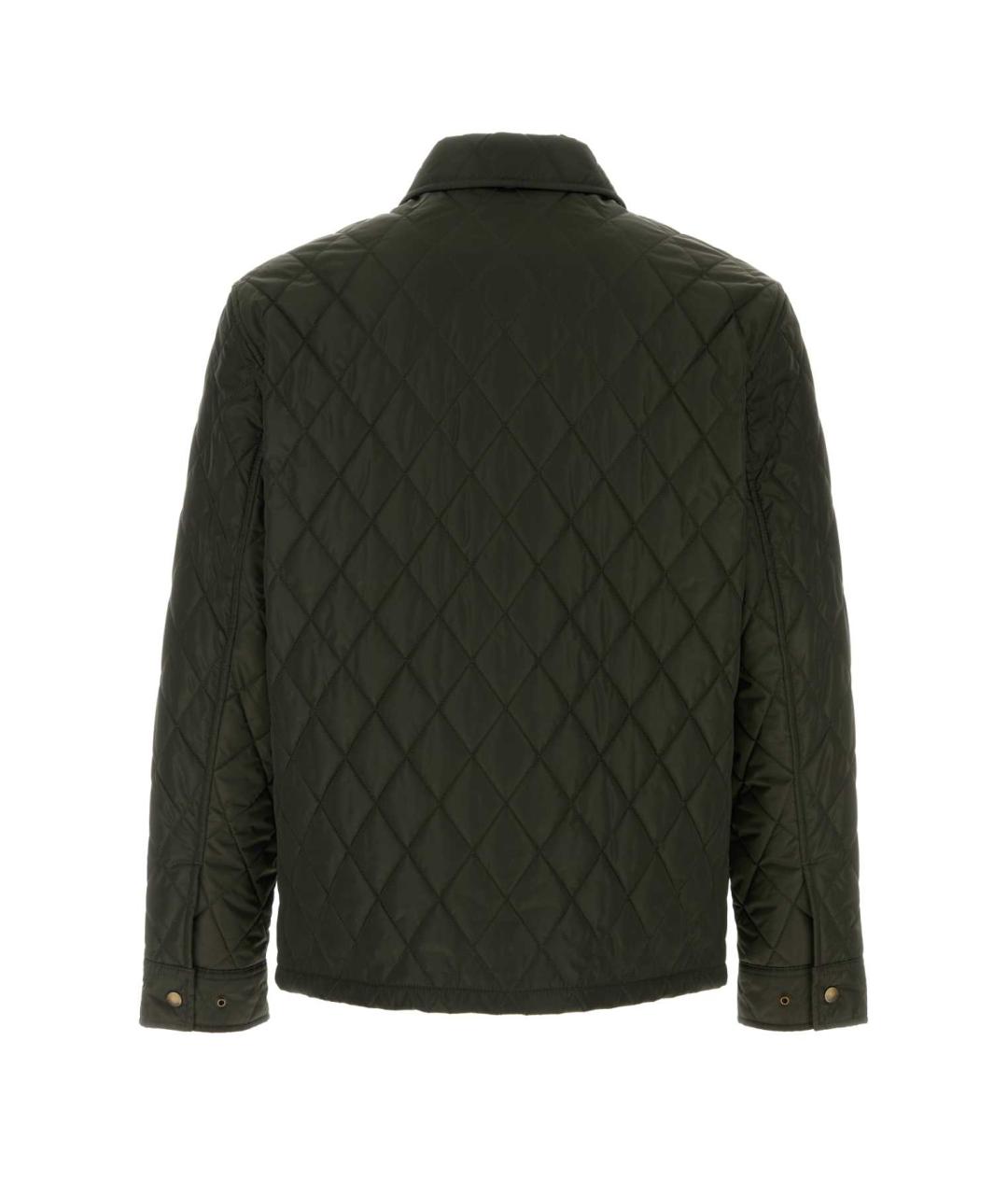 BURBERRY Зеленая куртка, фото 2