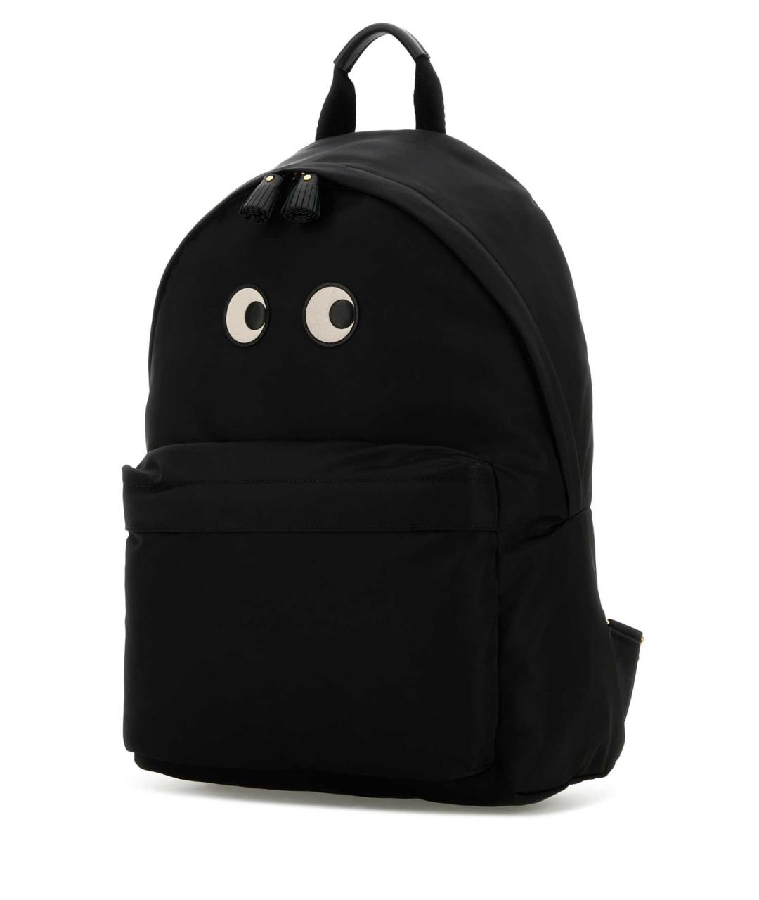 ANYA HINDMARCH Черный тканевый рюкзак, фото 2