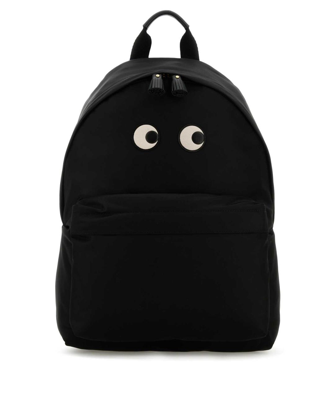 ANYA HINDMARCH Черный тканевый рюкзак, фото 1