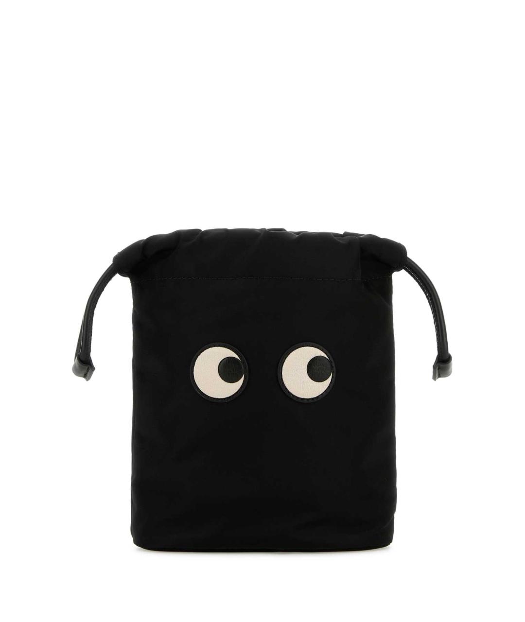 ANYA HINDMARCH Черная сумка с короткими ручками, фото 1