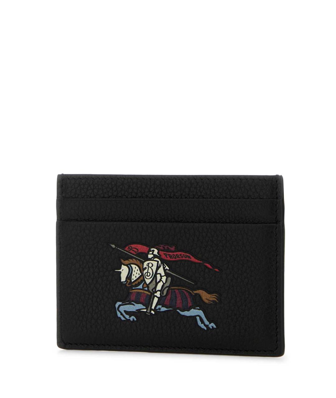 BURBERRY Черный кожаный кардхолдер, фото 2