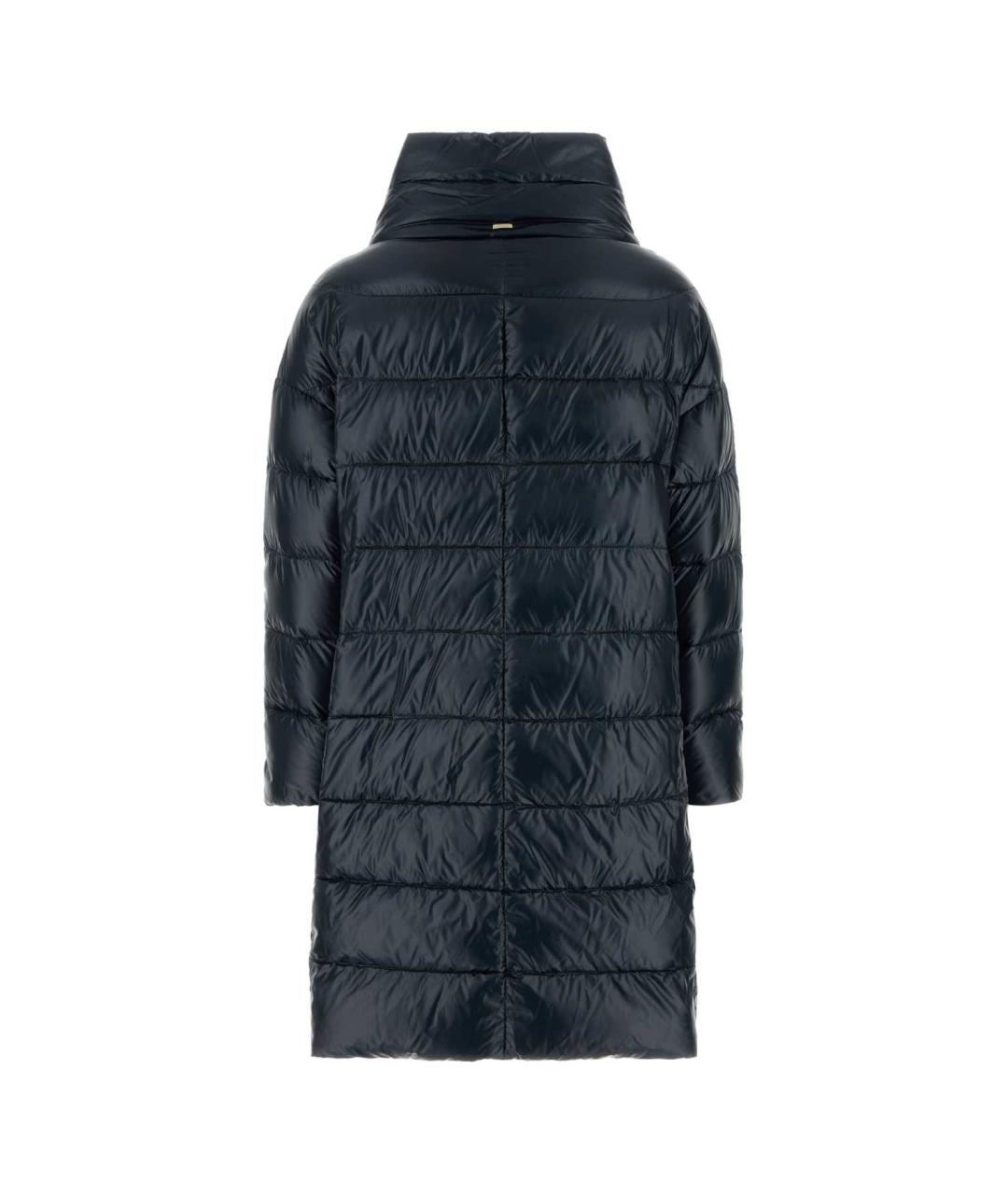 HERNO Темно-синий полиамидовый пуховик, фото 2