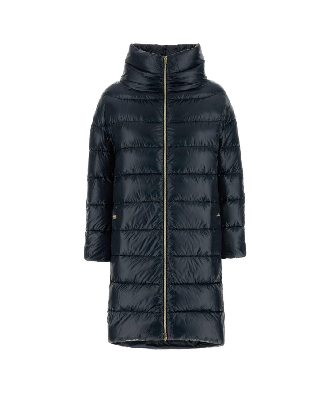 HERNO Темно-синий полиамидовый пуховик, фото 1