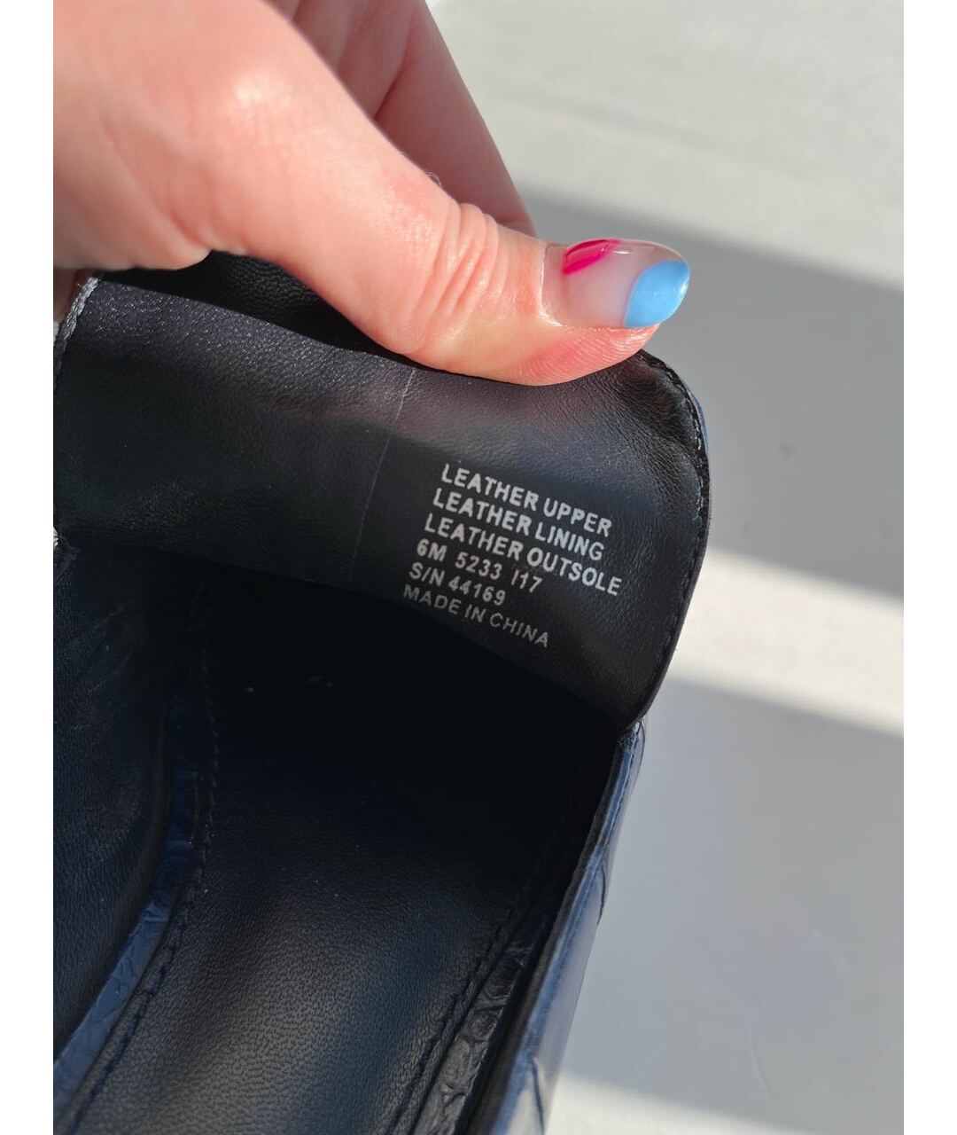 TORY BURCH Синие кожаные лоферы, фото 5