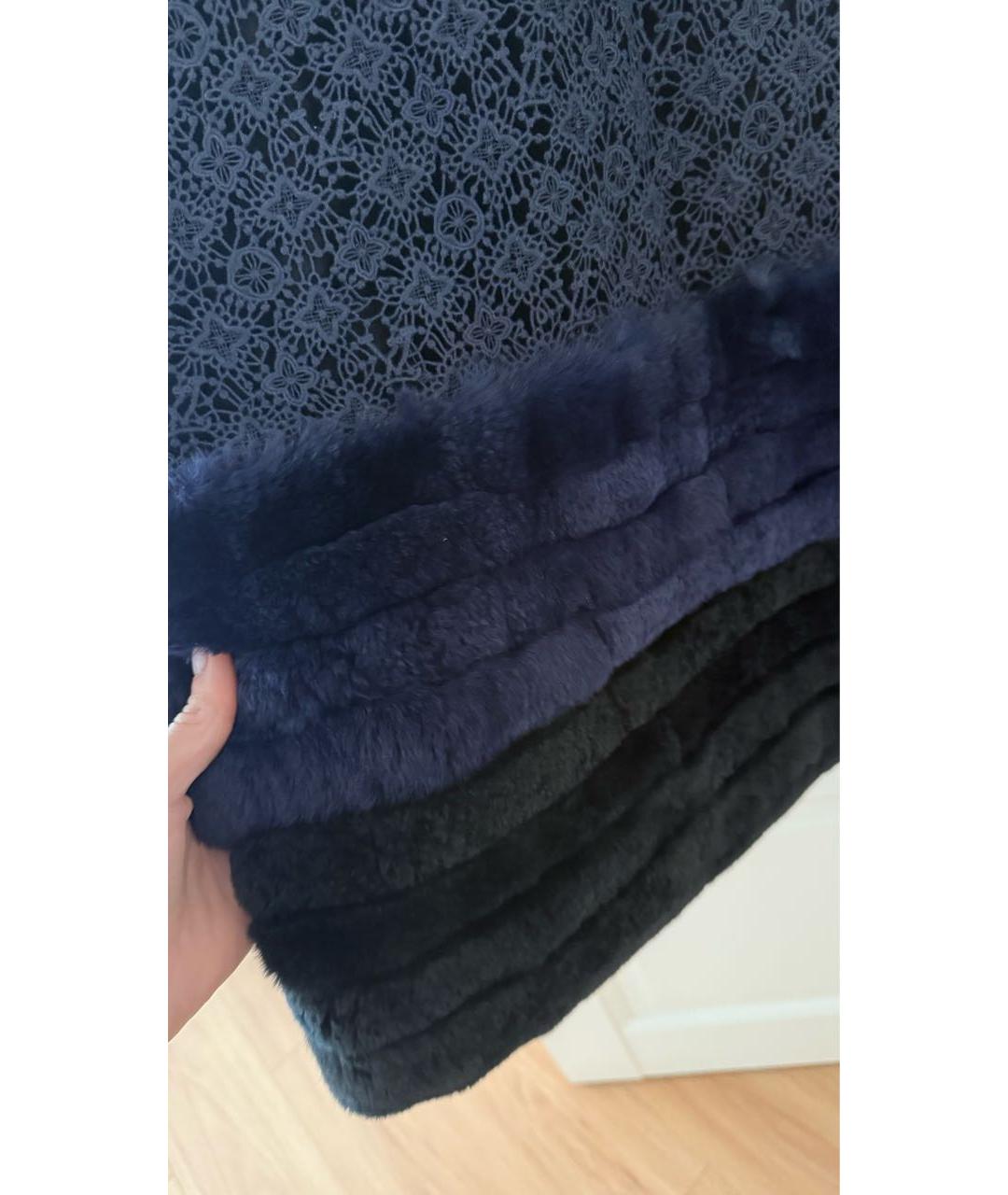 LOUIS VUITTON Темно-синее повседневное платье, фото 4