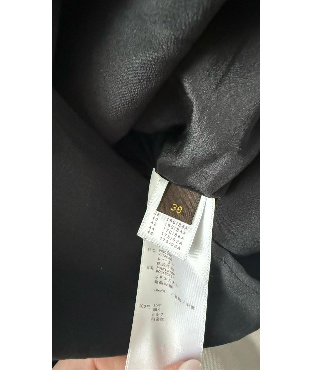 LOUIS VUITTON Темно-синее повседневное платье, фото 6