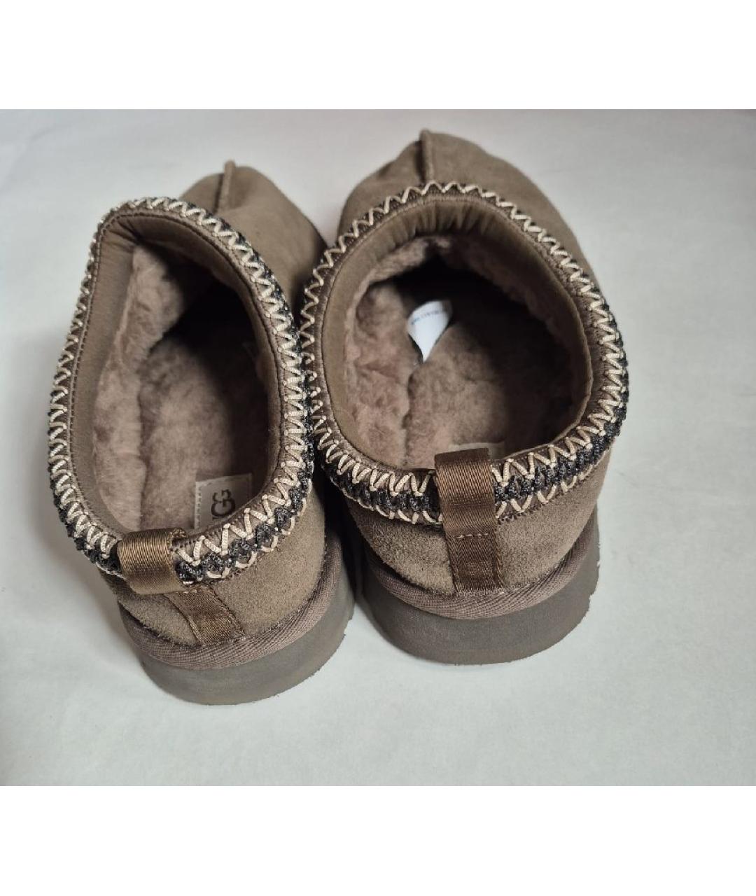 UGG AUSTRALIA Коричневые замшевые ботинки, фото 9