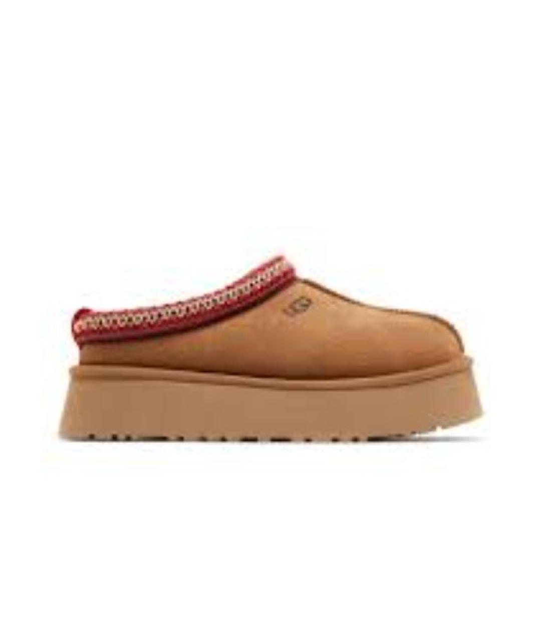 UGG AUSTRALIA Коричневые замшевые ботинки, фото 8