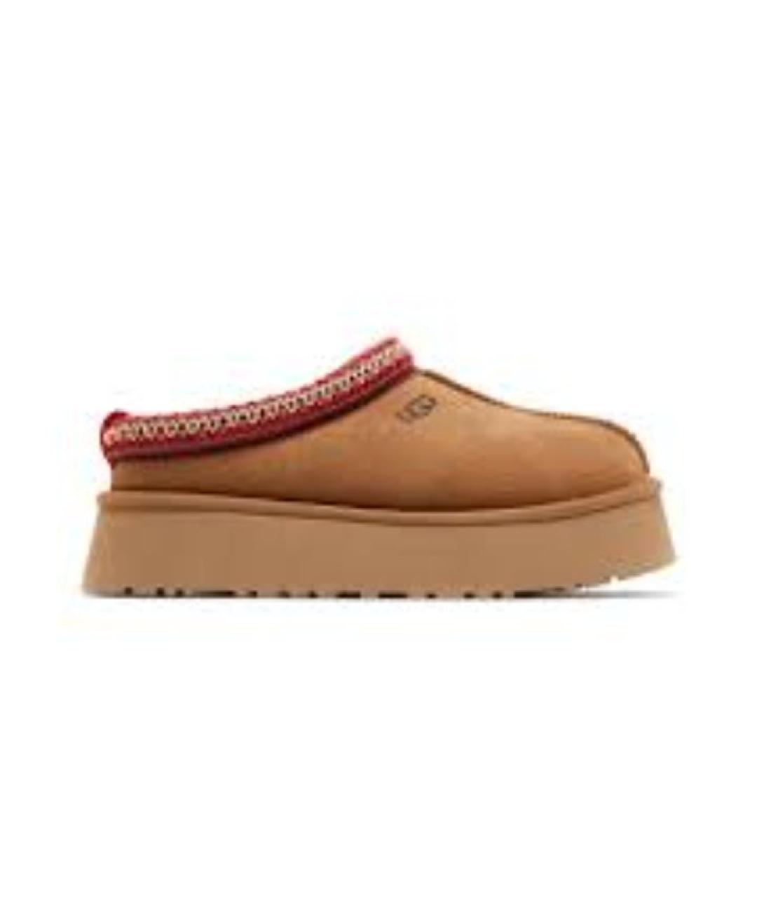 UGG AUSTRALIA Коричневые замшевые полусапоги, фото 7