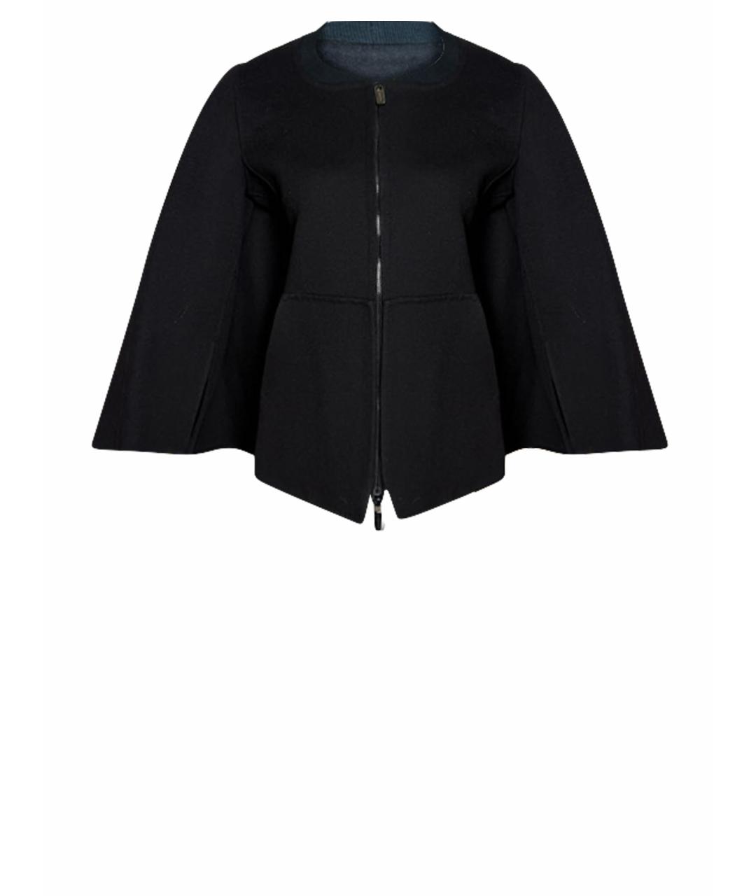 CELINE Черное шерстяное пальто, фото 1