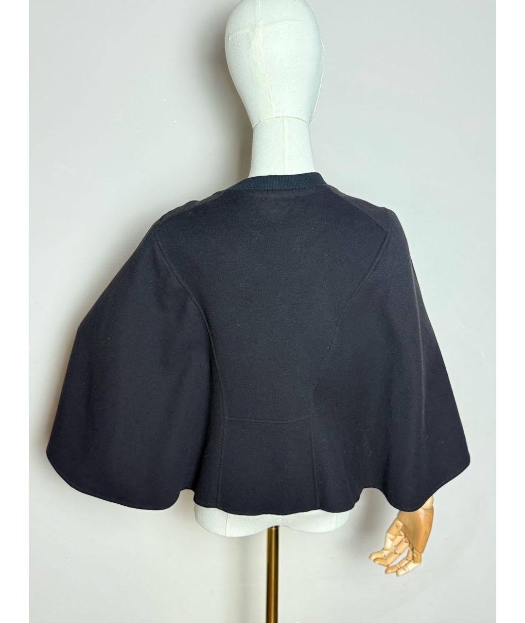 CELINE Черное шерстяное пальто, фото 3