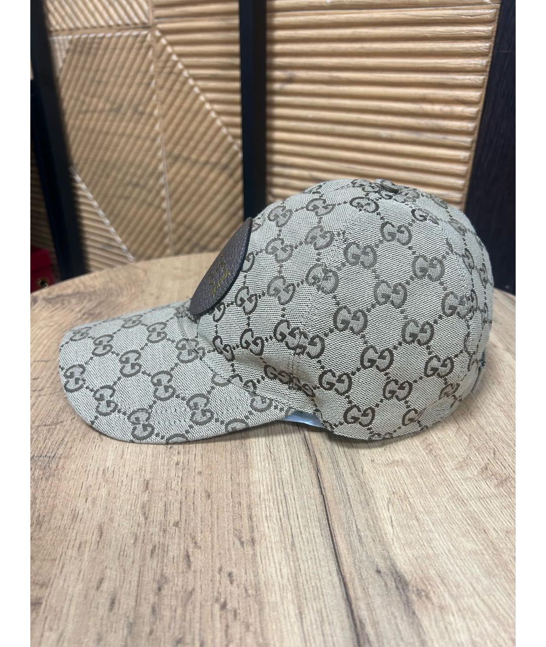 GUCCI Коричневая кепка, фото 4