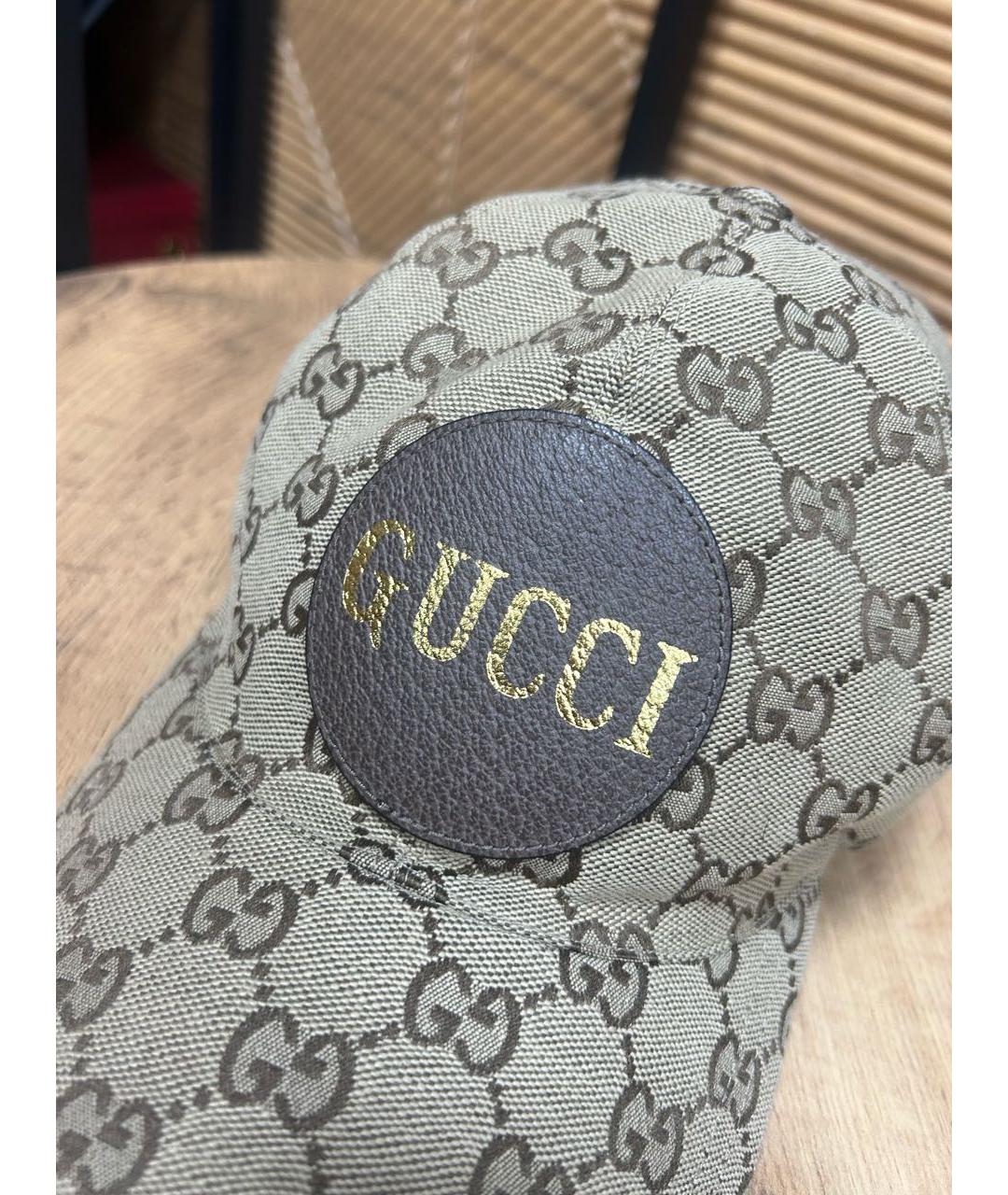 GUCCI Коричневая кепка, фото 2