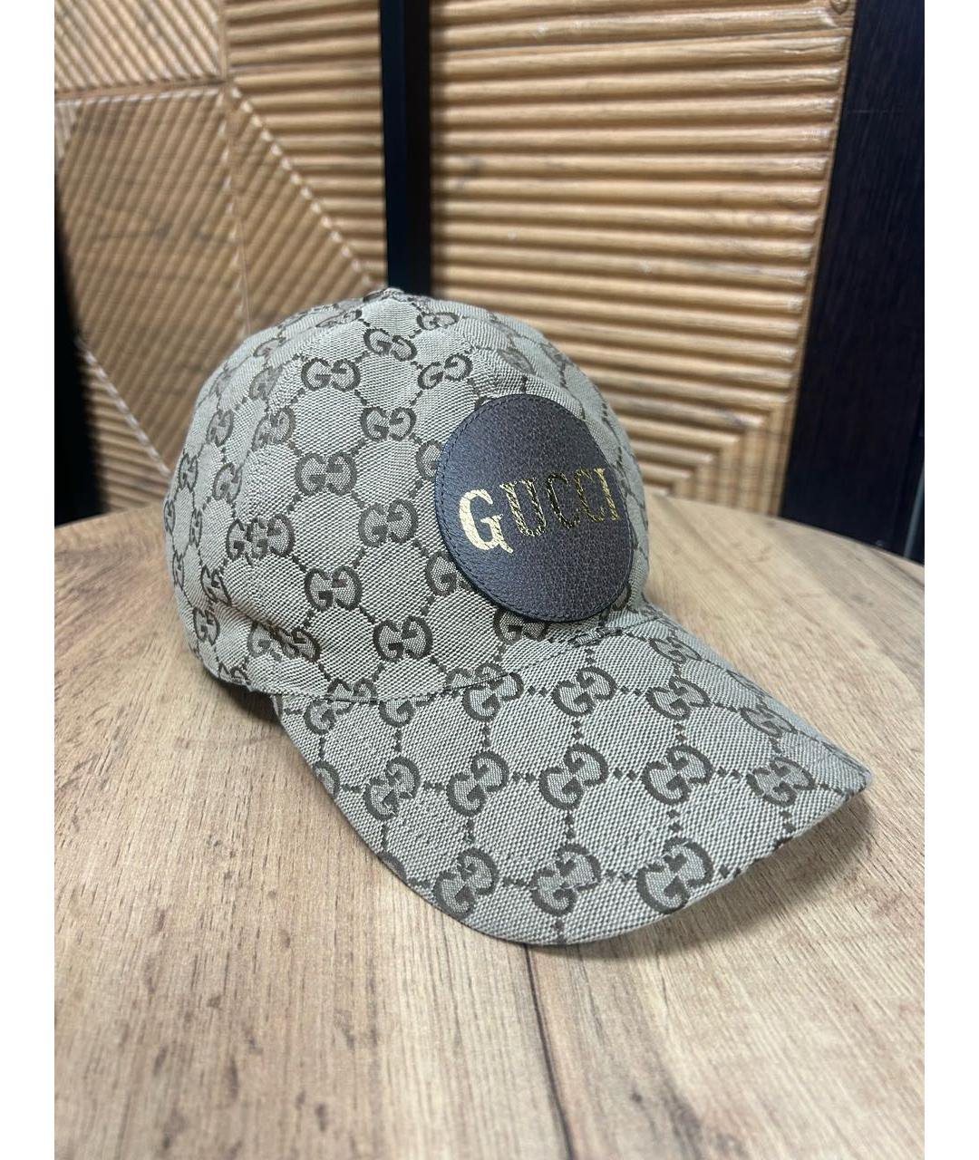 GUCCI Коричневая кепка, фото 3