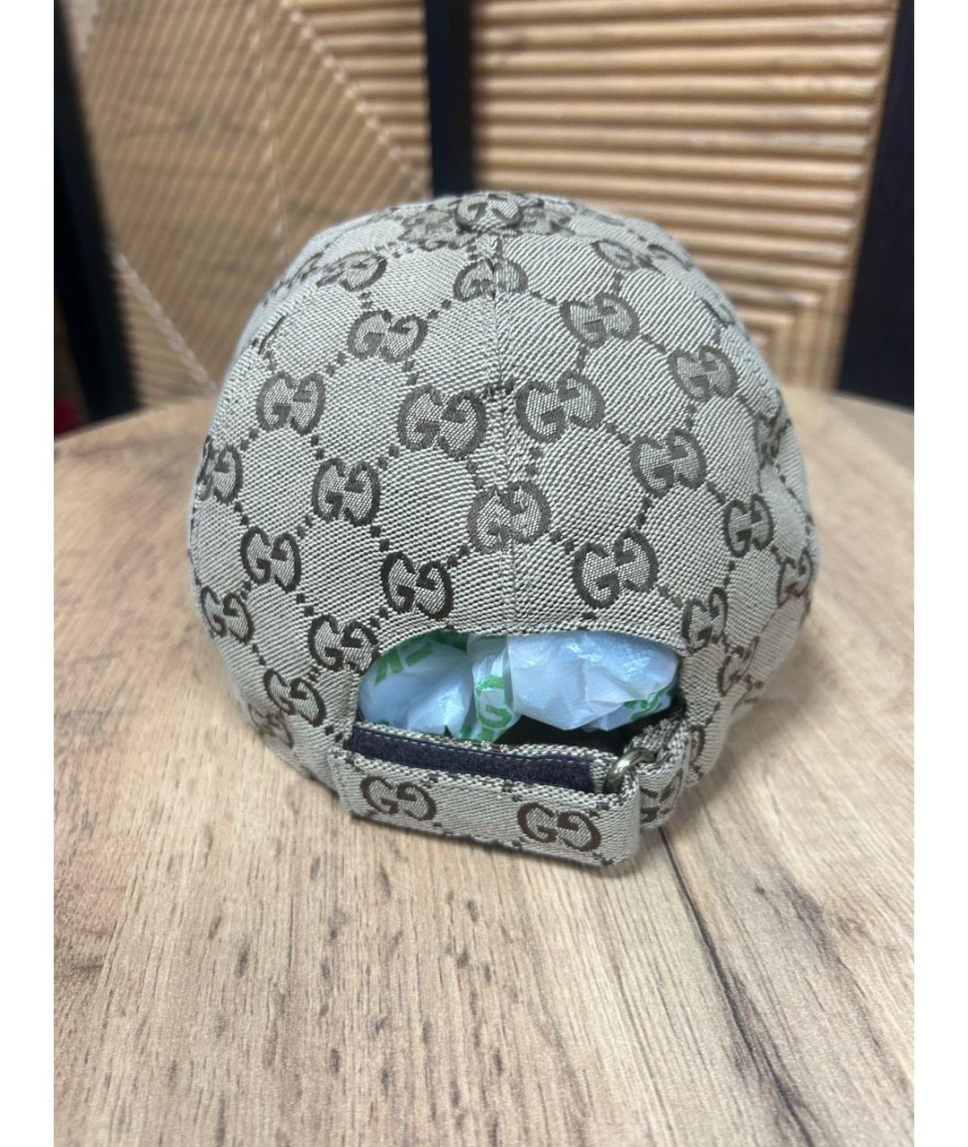 GUCCI Коричневая кепка, фото 5