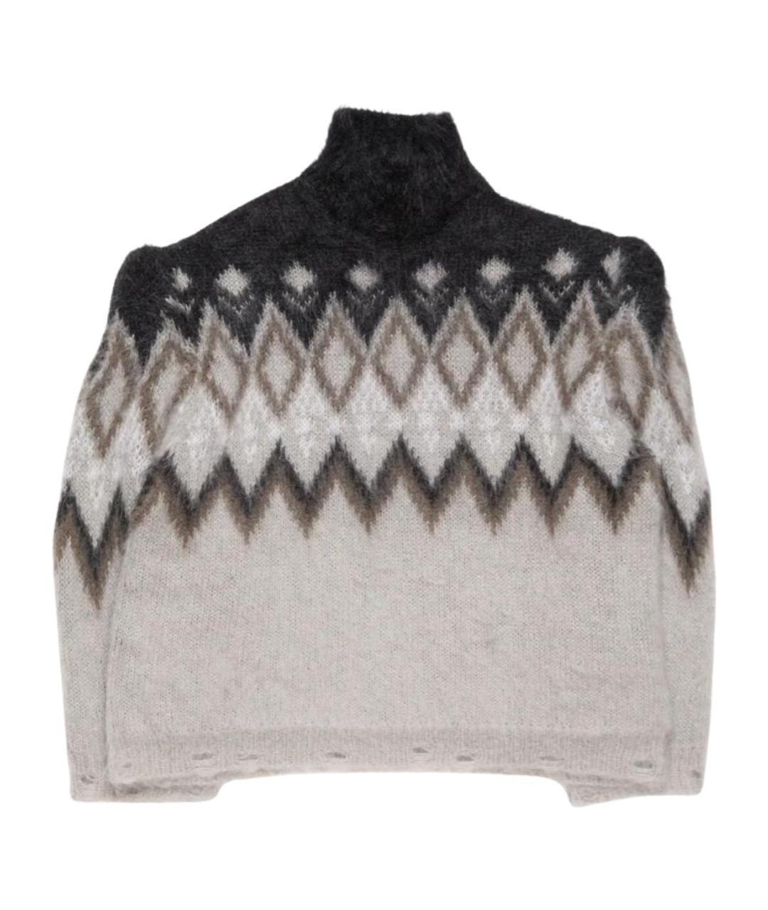 ACNE STUDIOS Бежевый шерстяной джемпер / свитер, фото 1