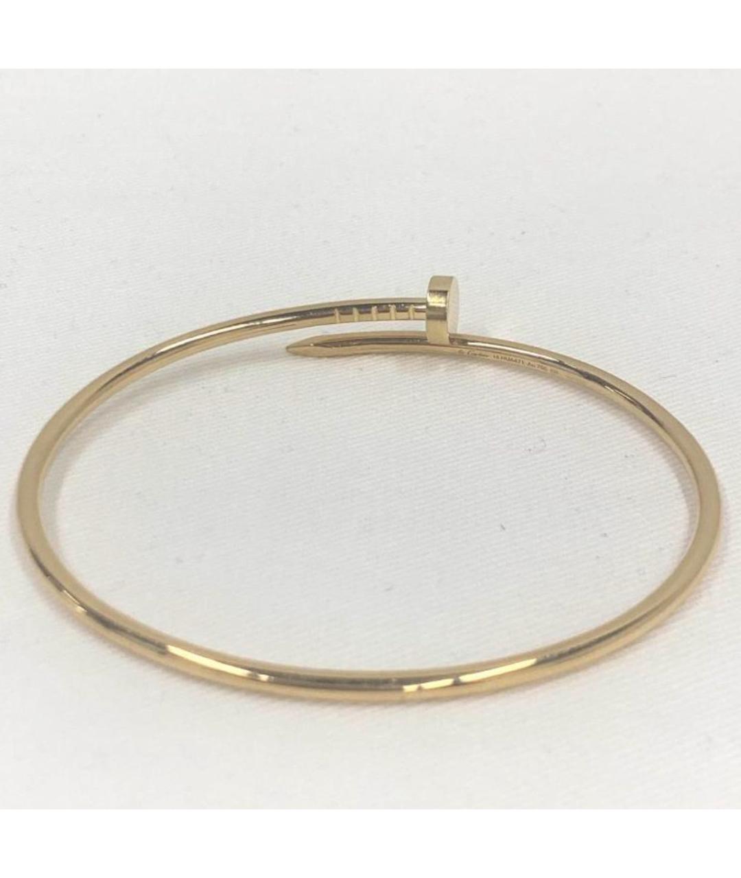 CARTIER Золотой браслет из желтого золота, фото 4
