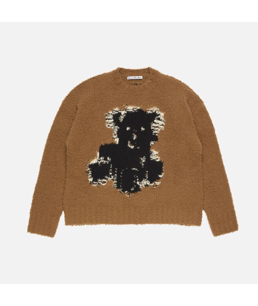 ACNE STUDIOS Коричневый джемпер / свитер, фото 6