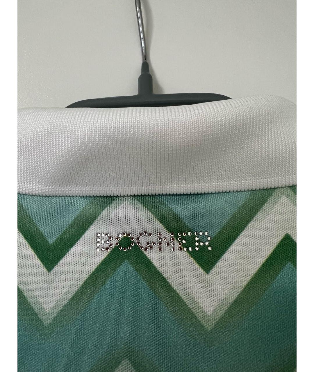 BOGNER Зеленая полиэстеровая футболка, фото 3