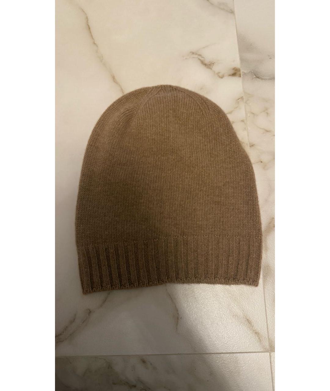 FENDI Бежевая шерстяная шапка, фото 2