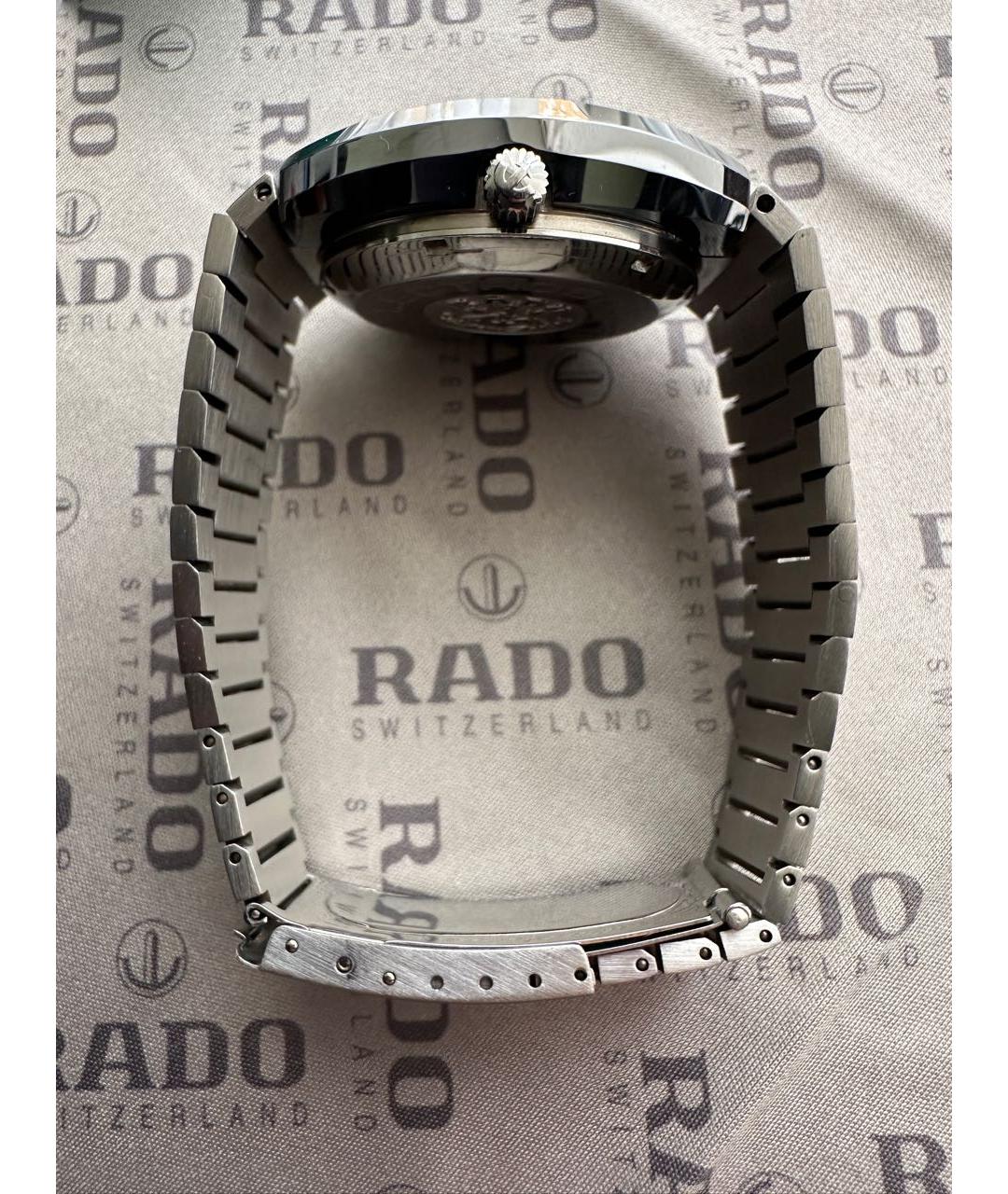 RADO Серебряные стальные часы, фото 3