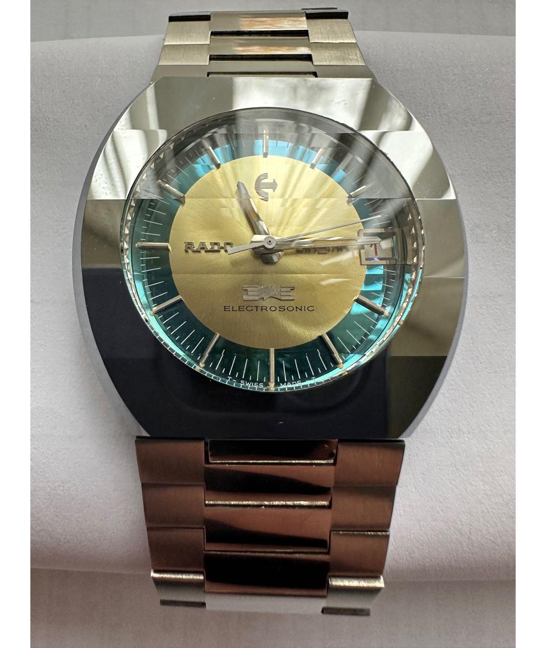 RADO Серебряные стальные часы, фото 9