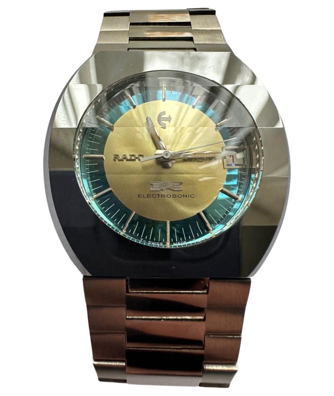 RADO Серебряные стальные часы, фото 1