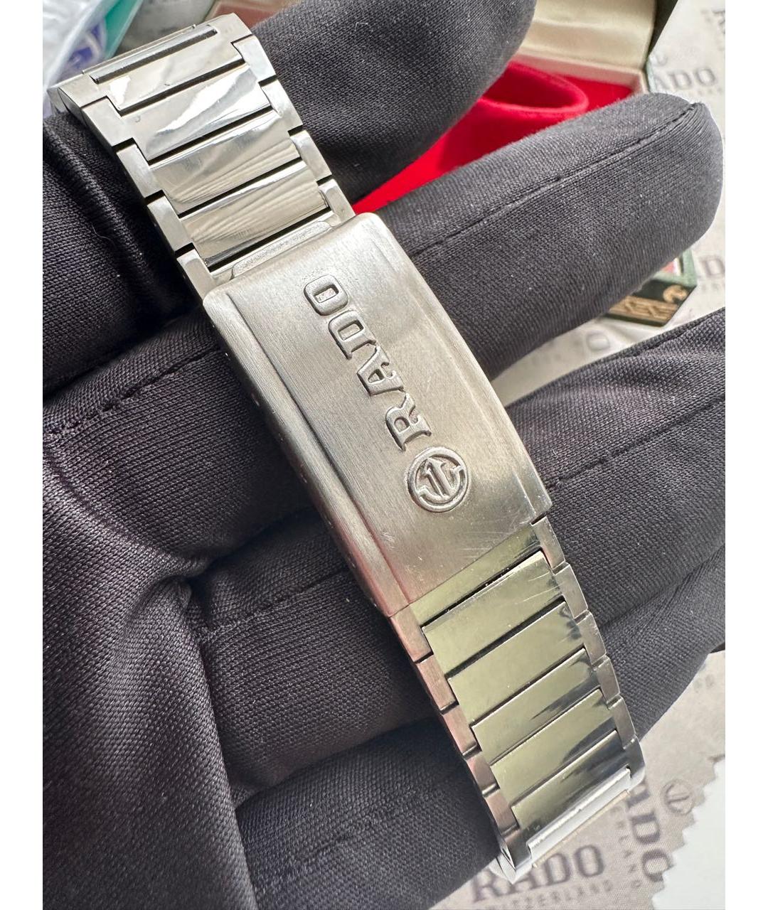 RADO Серебряные стальные часы, фото 7