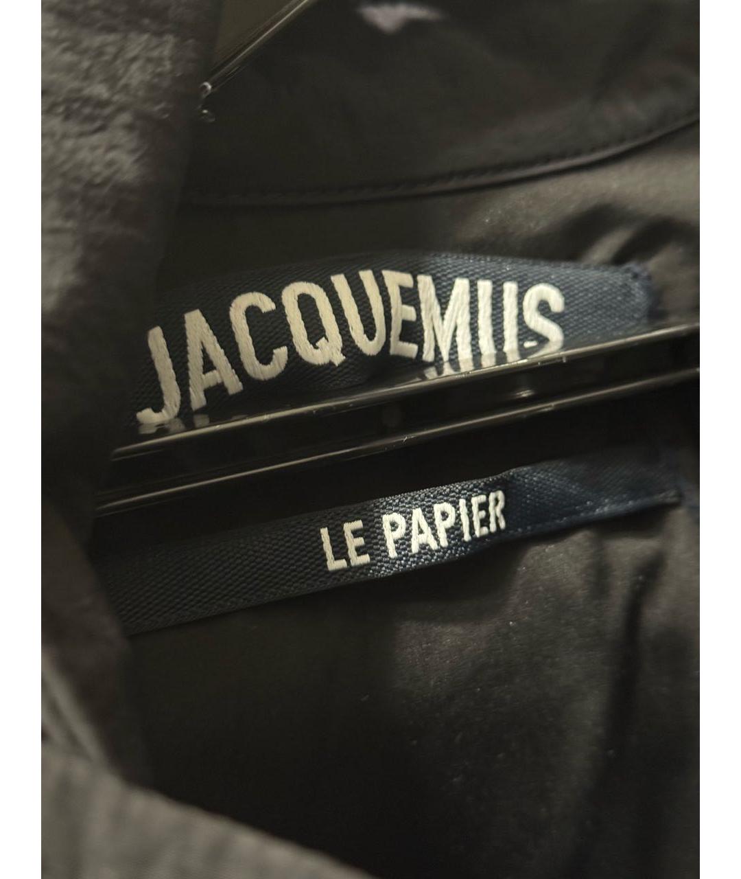 JACQUEMUS Черный полиамидовый пуховик, фото 6
